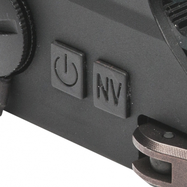 The A-Spec reflex sight also offers night vision-compatible reticle brightness levels for professional use