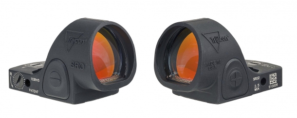 Ottica Trijicon SRO "Specialized Reflex Optic", ora disponibile in Europa