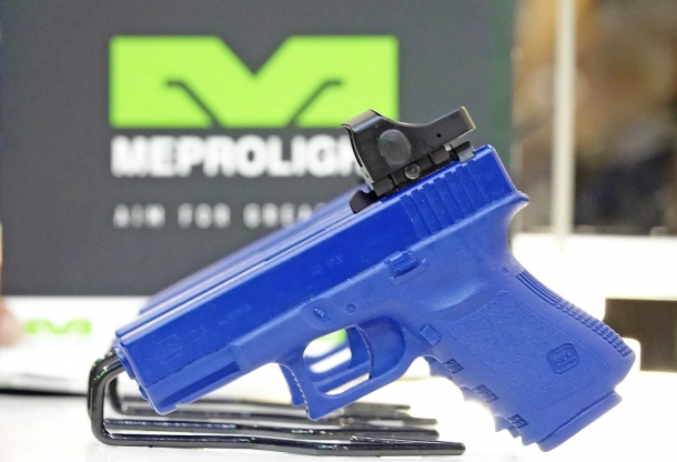 Meprolight also introduces the Micro RDS small-sized reflex sight for handguns