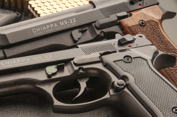 The Chiappa M9-22 pistol