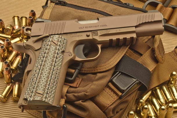 Lato destro della Colt M45A1 CQBP