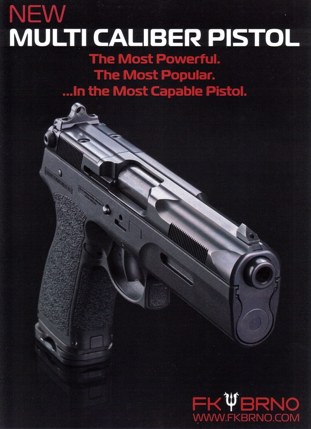FK Brno PSD: the powerful multicaliber pistol