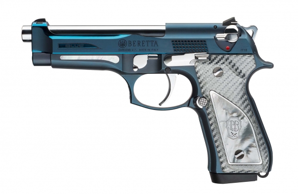 Beretta 92/98FS Fusion Blue: eleganza azzurra, in serie limitata