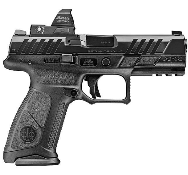 Beretta APX A1 Full Size 9mm Luger pistol – right side