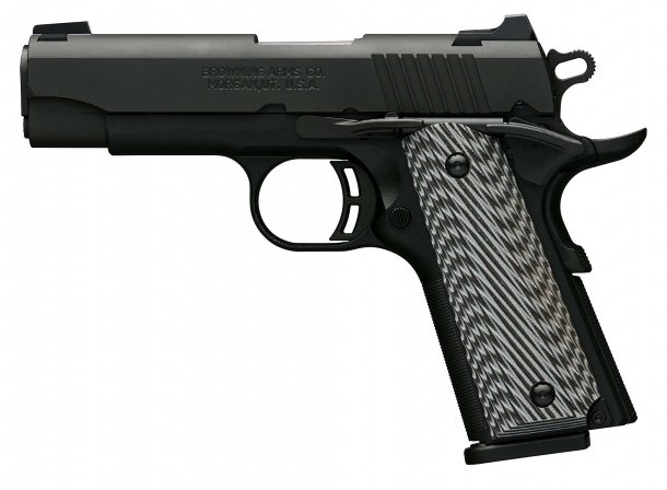 The Browning Black Label 1911-380 Pro Compact pistol