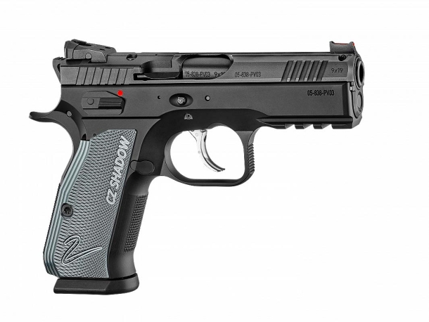Pistola semi-automatica CZ Shadow 2 Compact calibro 9mm Parabellum – lato destro