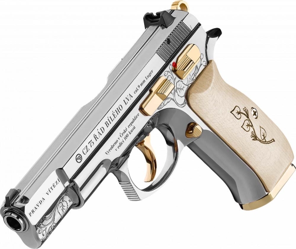 CZ-75 "Order of the White Lion": a Czech pistol for Volodymyr Zelensky