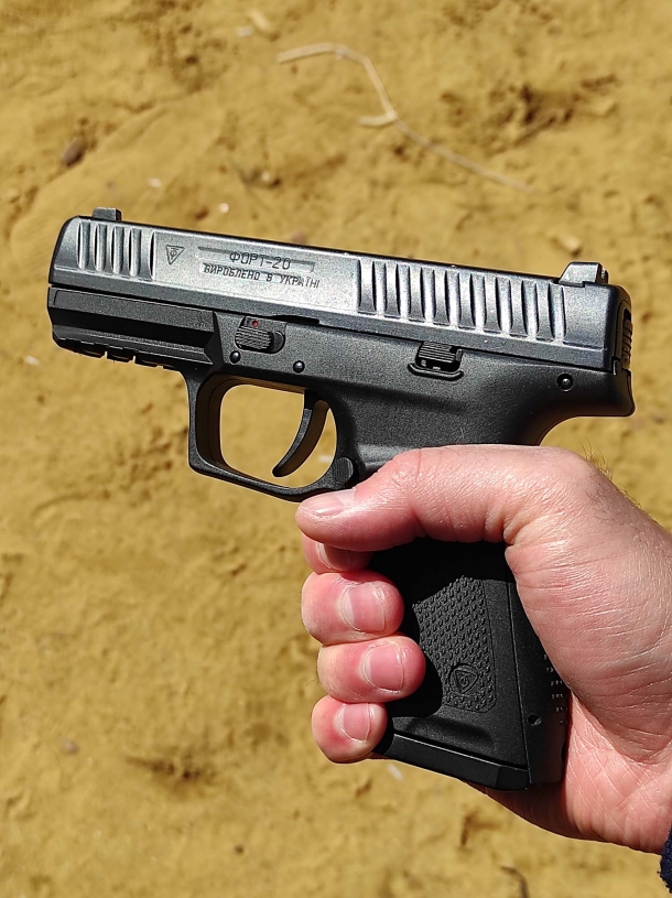 FORT-20 striker-fired pistol, from Ukraine