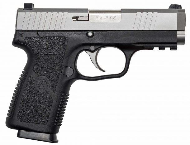 Right side of the new Kahr S9 pistol