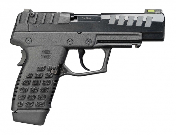 Kel-Tec P15 9mm Luger semi-automatic pistol – right side
