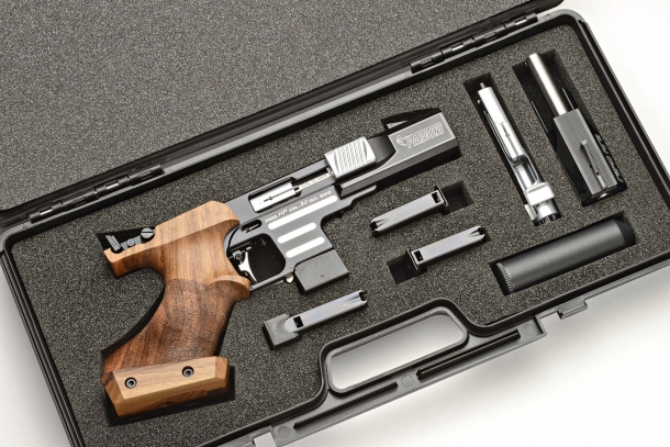 Pardini All in One: una pistola per tre discipline Pardini All in One: una pistola Pardini HP con la relativa conversione per il tiro rapido