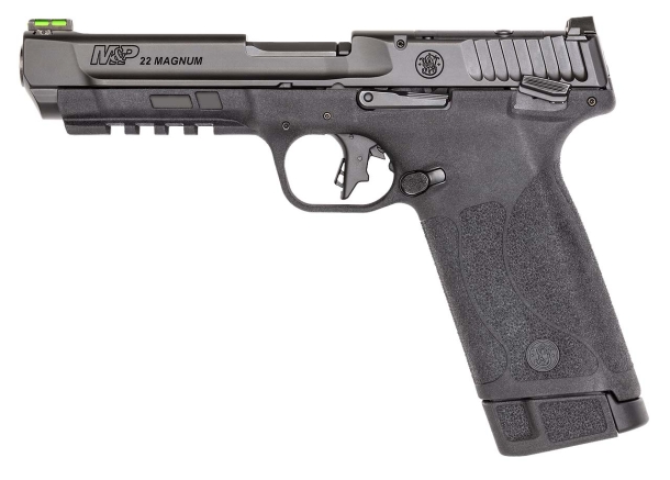 Smith & Wesson M&P 22 Magnum semi-automatic pistol – left side
