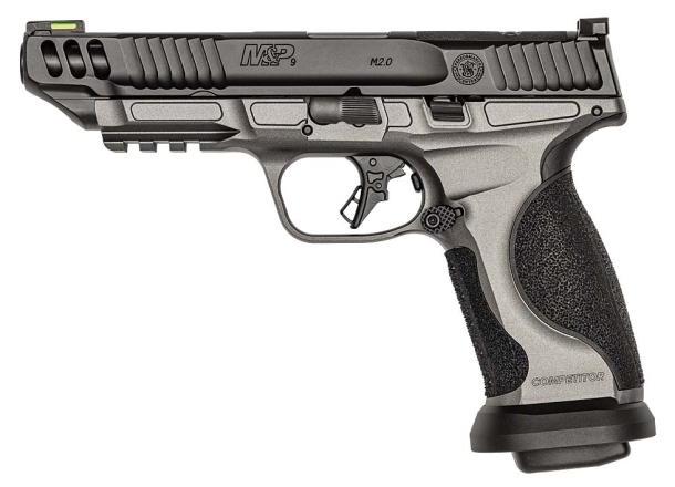 Smith & Wesson M&P-9 M2.0 Performance Center Competitor pistol – left side