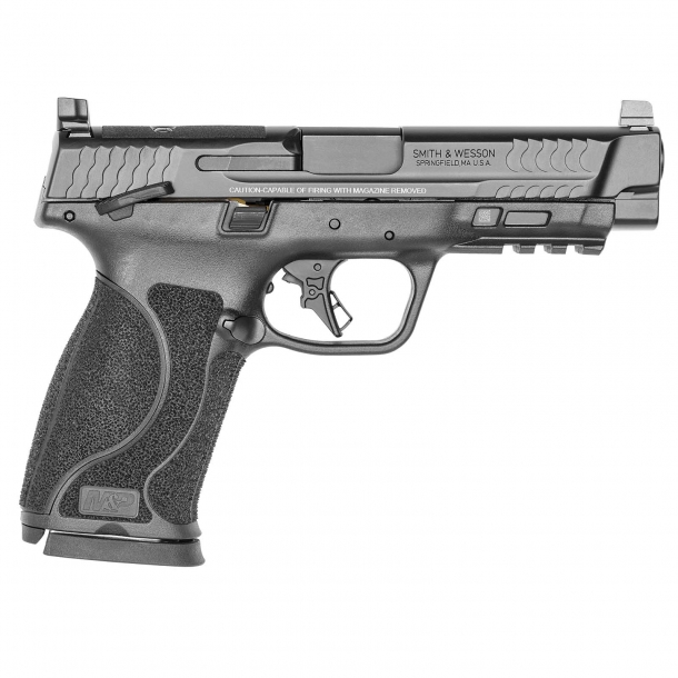 Smith & Wesson M&P M2.0 10mm Auto pistol  – 4.6" barrel variant with manual safety