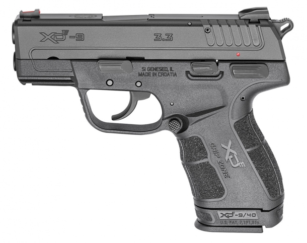 Left side of the Springfield Armory XD-E pistol
