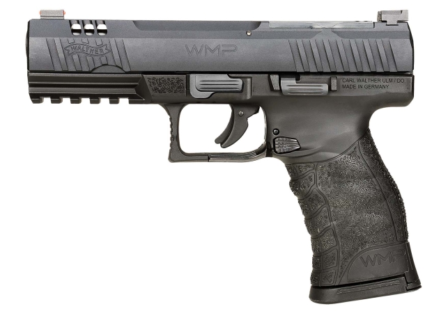 Walther WMP .22 WMR pistol – left side
