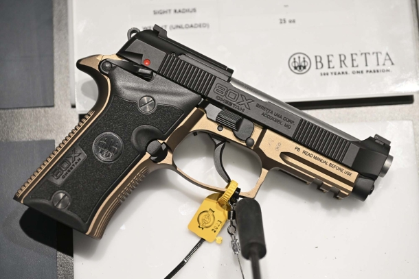 Beretta 80X Cheetah, la pistola calibro 9 Corto del futuro