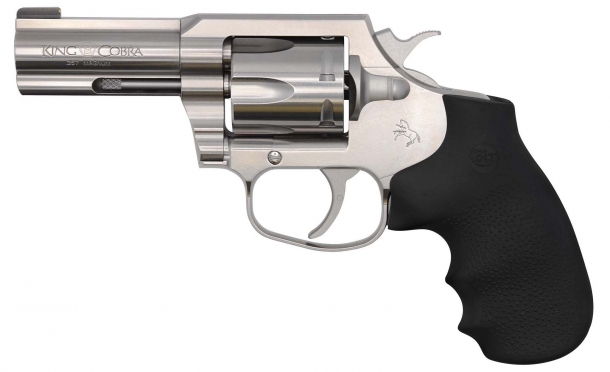 Colt's new King Cobra .357 Magnum revolver