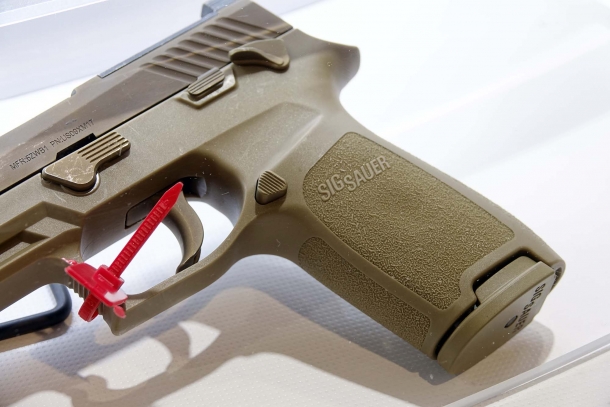 The SIG Sauer P320 was selected as the U.S. Army's new service pistol as the XM17