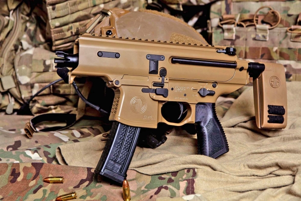 SIG Sauer MPX Copperhead pistol