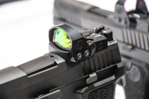 SIG Sauer P320 RXP optics ready pistols