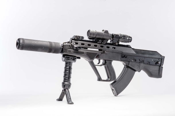 IPI Malyuk bull-pup assault rifle – 7.62x39mm caliber version