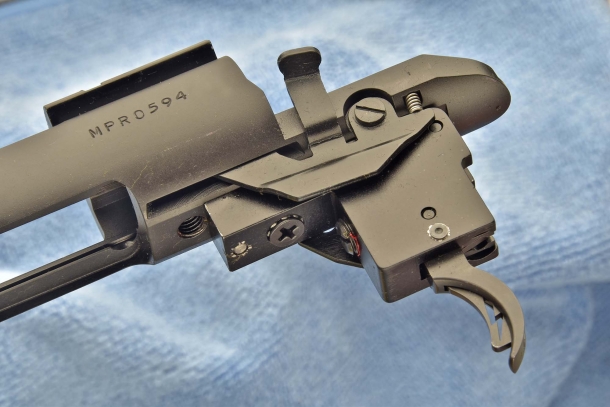 Right side of the adjustable trigger set