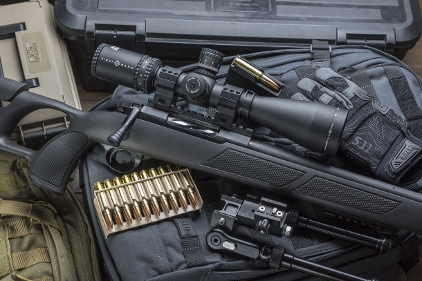 Sabatti Urban Sniper rifle with Sightmark Latitude 6.25-25x56 PRS riflescope