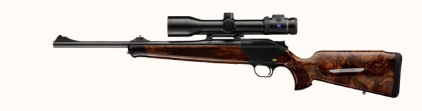The Blaser R8 Compact is known as the 'Intuition' model in Europe