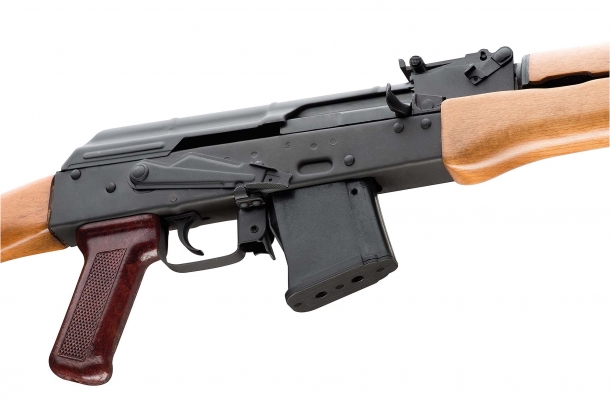 The Chiappa Firearms AK-22 carbine is chambered for the .22 Long Rifle rimfire caliber