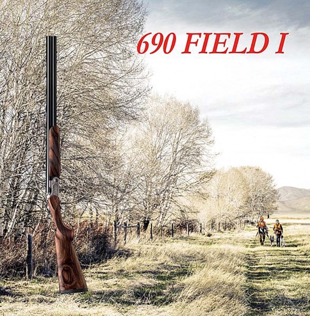 Beretta 690 Field I, il nuovo fucile sovrapposto La grafica della promo ufficiale del nuovo fucile sovrapposto Beretta 690 Field I