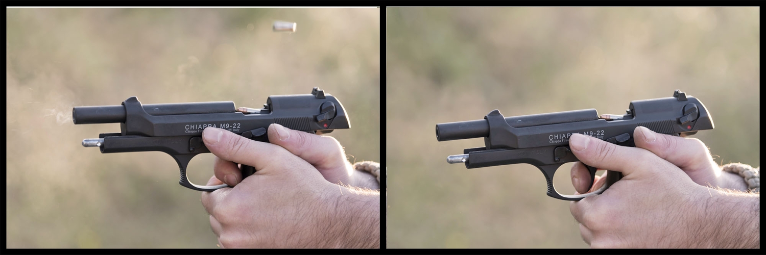 Pistole Chiappa calibro .22 LR: M9-22 e 1911-22, divertimento a basso costo