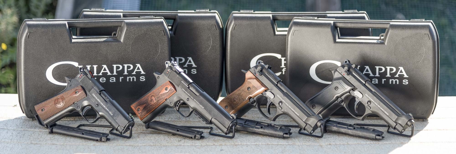 .22 caliber: Chiappa M9-22 and 1911-22 pistols, affordable leisure!