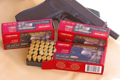 Norma HEXAGON high-performance competition ammunition