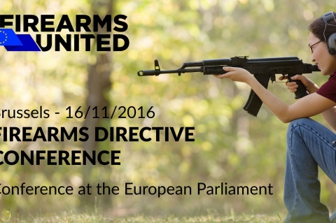 Direttiva europea sulle armi: Firearms United va a Bruxelles!