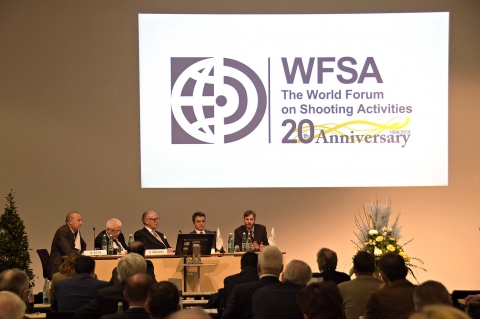 Nel 2016, il World Forum on Shooting Activities (WFSA) celebra i vent'anni dalla fondazione
