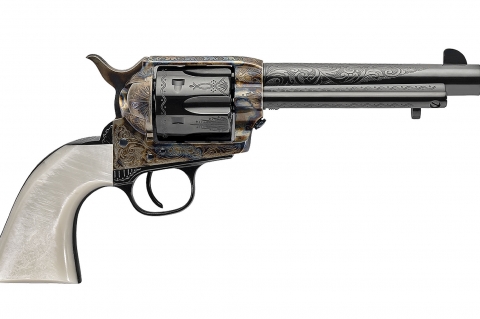 Revolver Uberti 1873 "Dalton" e fucile 1885 Courteney Stalking