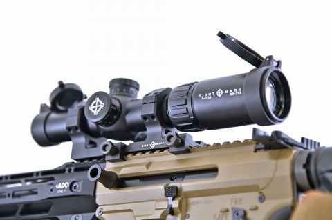 Sightmark Core TX 1-4x24 AR-223 BDC and Rapid AR 1-4x20 SHR-223 riflescopes