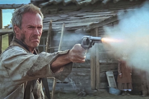 Film “Gli Spietati”: il revolver a doppia azione Starr 1858