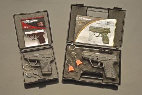 Le pistole da difesa Taurus PT709 Slim e Taurus PT738 TCP