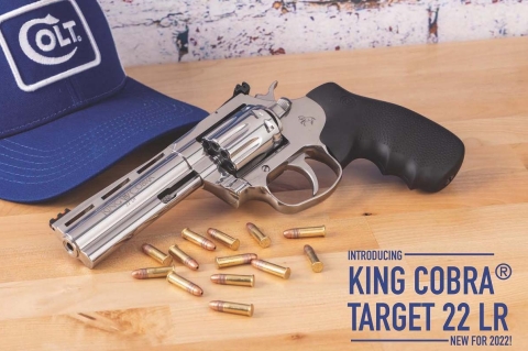 Colt announces the King Cobra Target .22LR rimfire revolver
