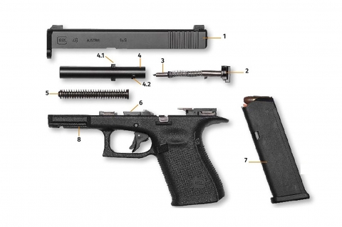 Glock 46: a new rotating barrel pistol for the German Police?
