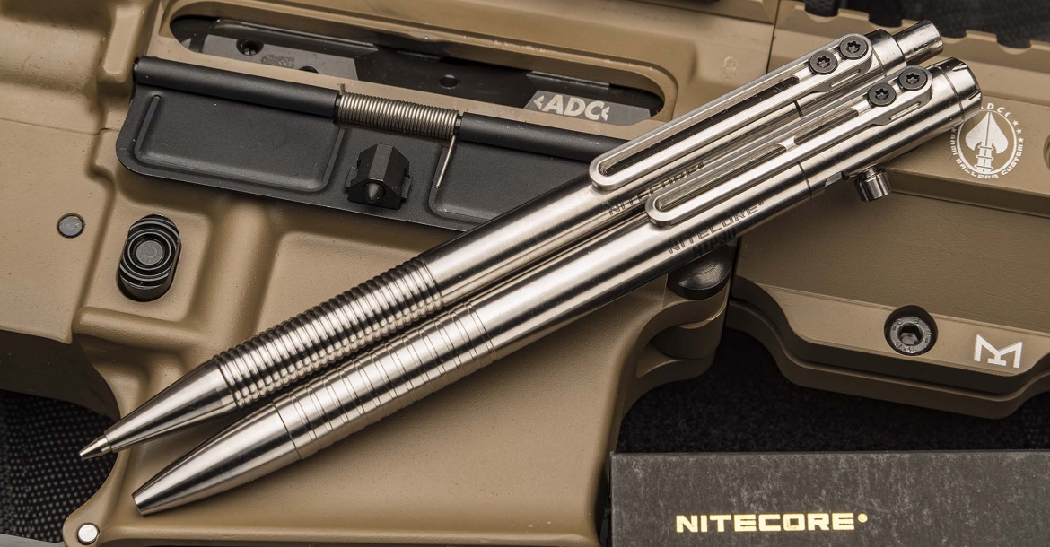 Nitecore NTP30 and NTP40 Tactical Pens