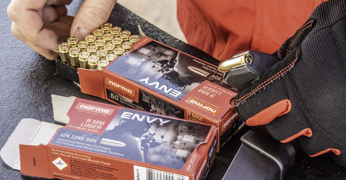 PRIO--- Norma ENVY 9mm pistol caliber carbine ammunition