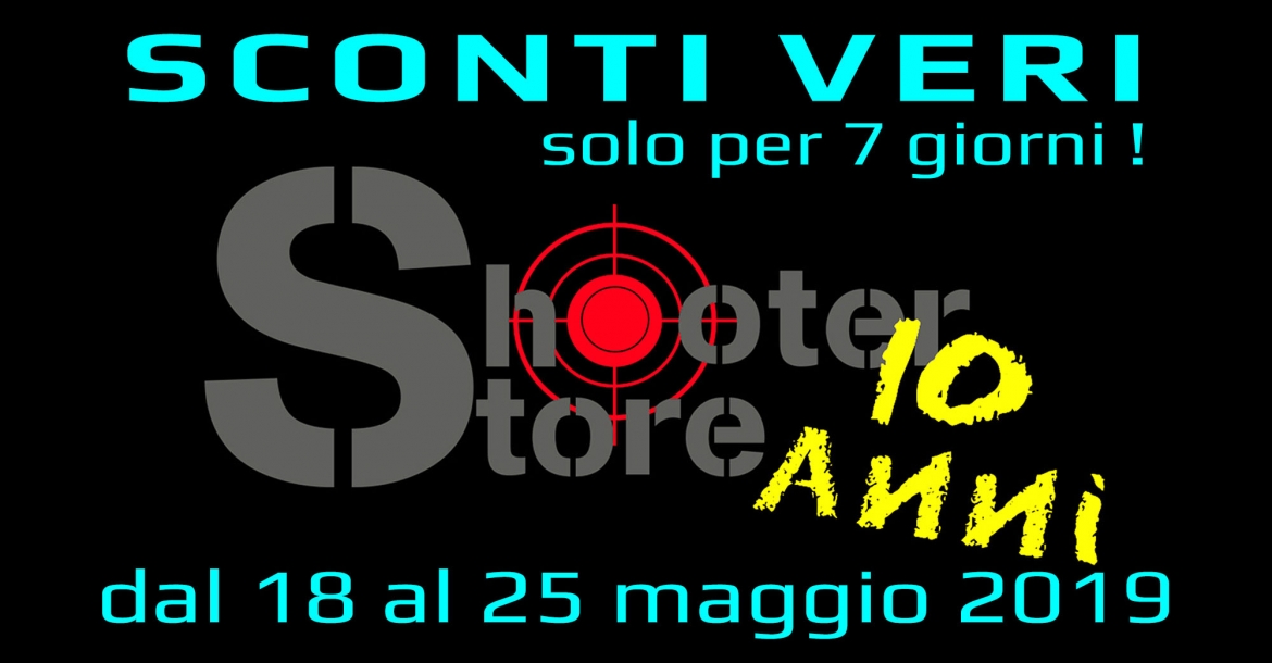 10 anni dell'Armeria Shooter Store di Roma