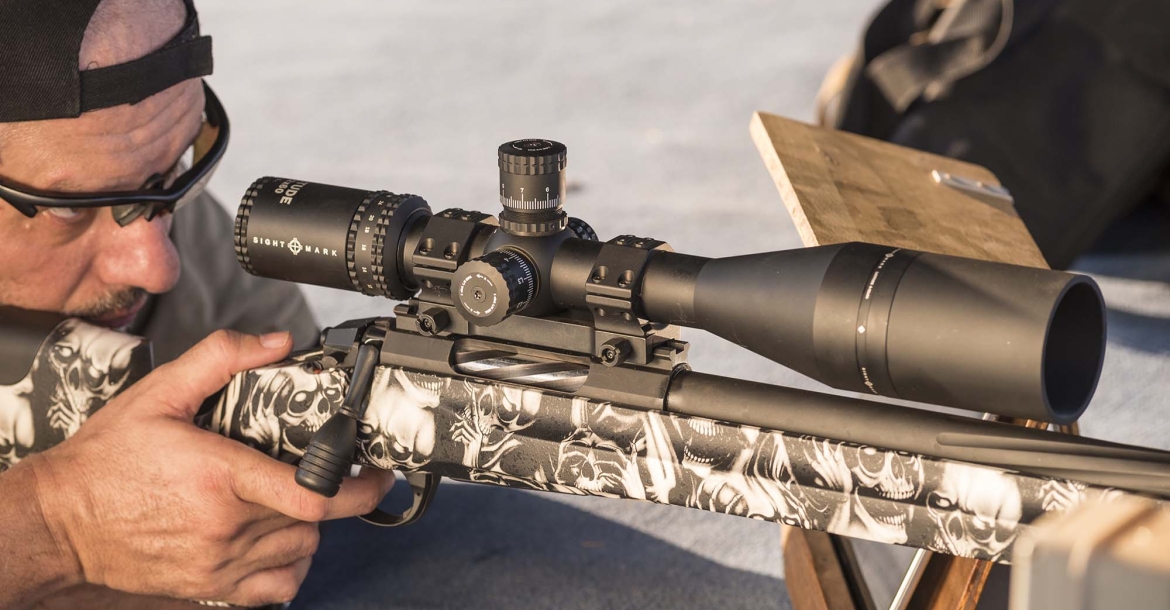 Sightmark Latitude 8-32x60 F-Class rifle scope (shooter: Carlo Boccini)