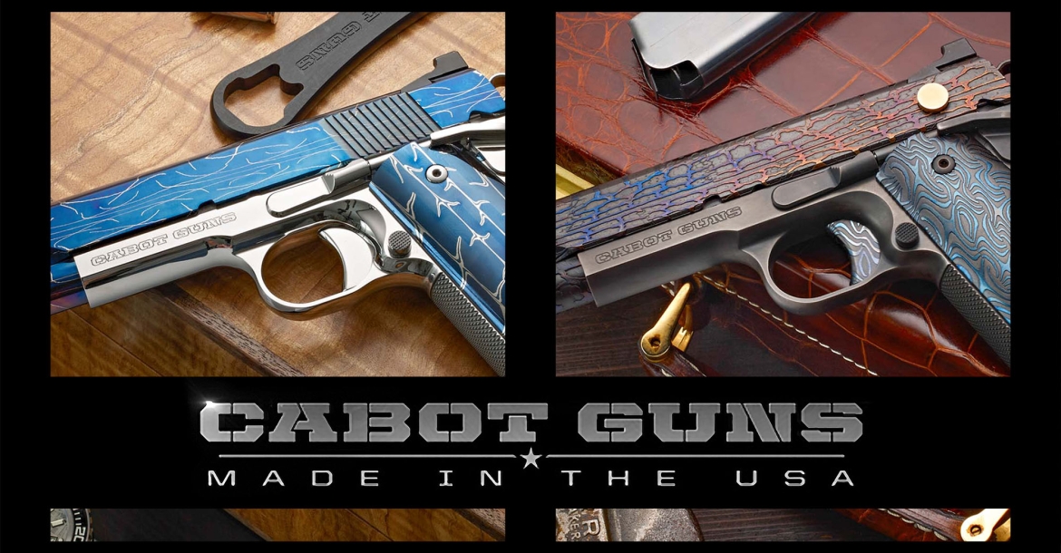 Cabot Guns One of a kind: Aphrodite and Leviathan pistols