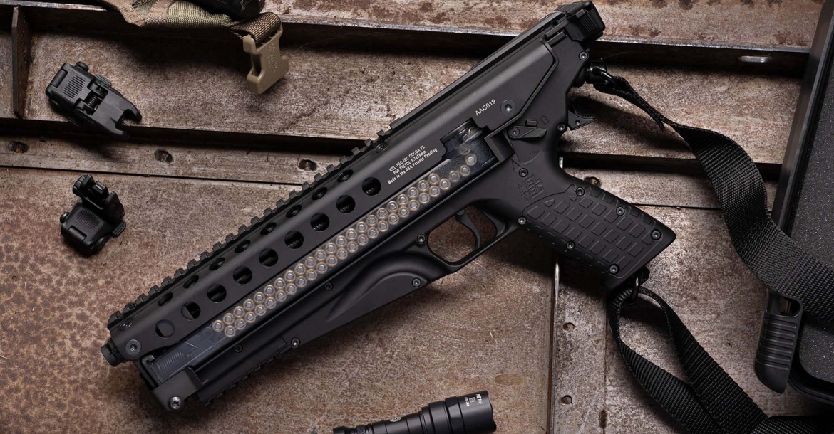 Kel-Tec P50, nuova pistola semi-automatica calibro 5.7x28mm 