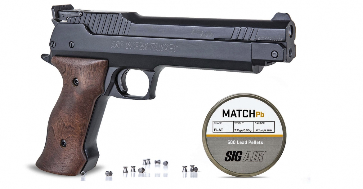 SIG Sauer Super Target air pistol: the perfect entry level 10m target air gun