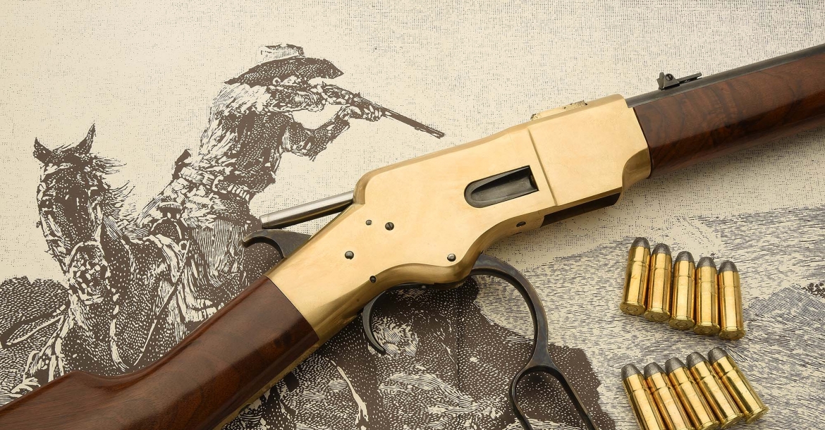 Uberti Winchester 1866 “Yellowboy” rifle, the Gun that Won the West